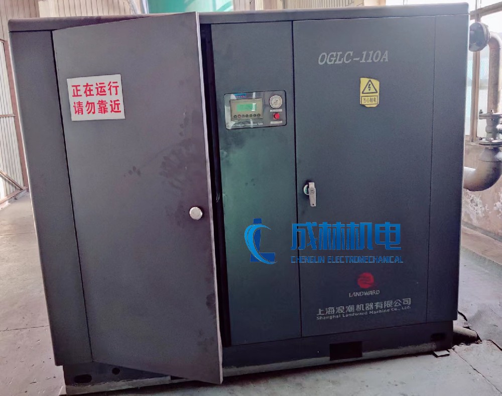 浪潮110KW雙螺桿空壓機的維修和保養(yǎng)　